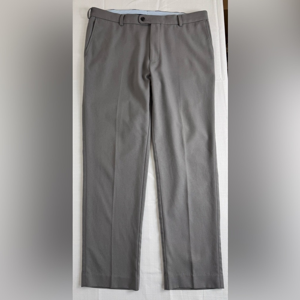 PETER MILLAR Charlotte Performance Trouser Pants Gray 35x30 (29.5”) - Picture 16 of 16